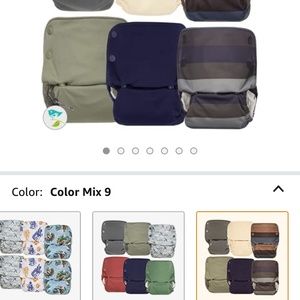 Grovia cloth diapers (6 pack)